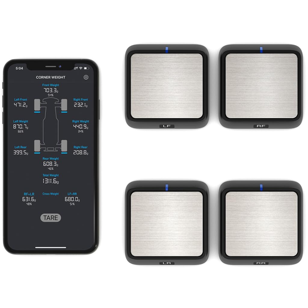 SKYRC Wireless Corner Scale Setup System for RC Cars