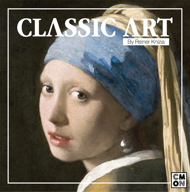 CMON Classic Art Board Game | Art Collection Strategy Game | A Competitive Game of Prediction | Great for Game Night with Adults | Ages 14+ | 2-5 Players | Average Playtime 30 Minutes | Made by CMON