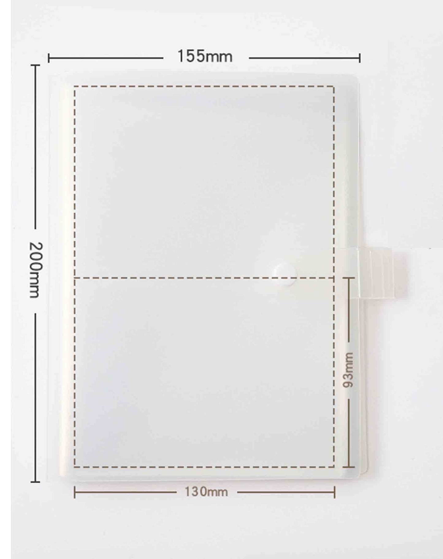 YOAVIP 3x5 Index Cards Clear Plastic Holder Organizer Pouches Book Binder 40 Page Hold 160 Cards 4 Pack