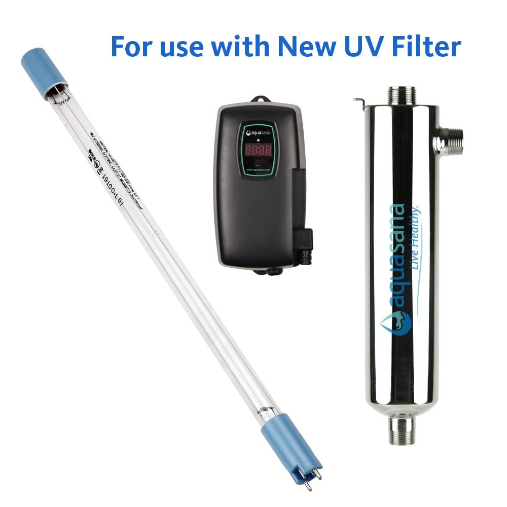 Aquasana UV Whole House Water Filter Replacement Lamp - For Systems Purchased July 2019 Or Later - AQ-UV-L330C