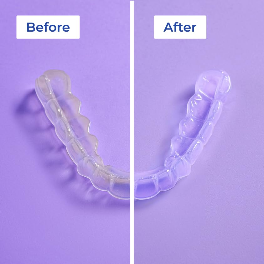 ALIGNER Cleaner Rinse | Concentrated | Clean INVISIALIGN, retainers, dentures, Mouth Guards, Dental Appliance | 4 Month Supply, Alcohol Free, Minty & Fresh. Made in USA - Pack of 2 (33 fl.oz)