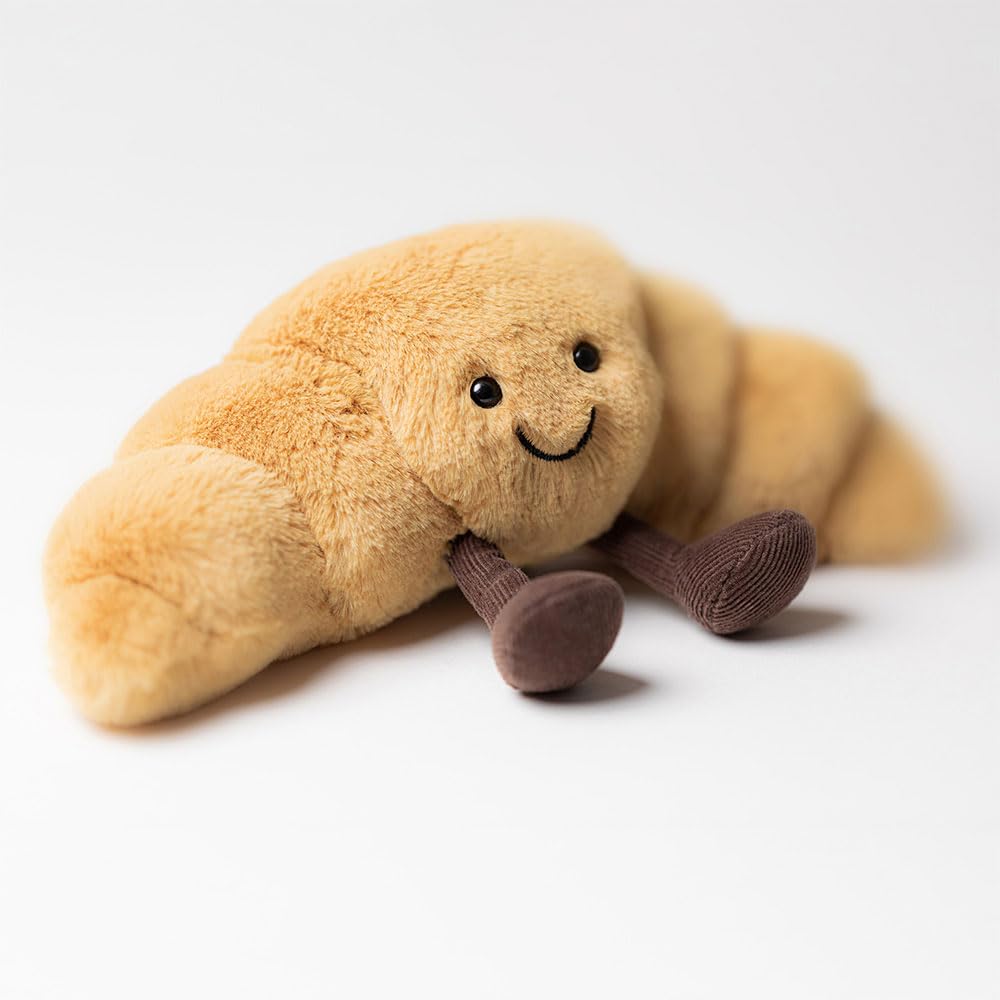 Jellycat Amuseable Croissant Food Plush, Small