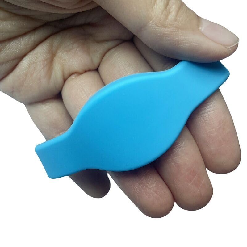 13.56MHZ ISO14443A RFID Bracelet Waterproof Silicone Wristband (Pack of 100) (Blue)