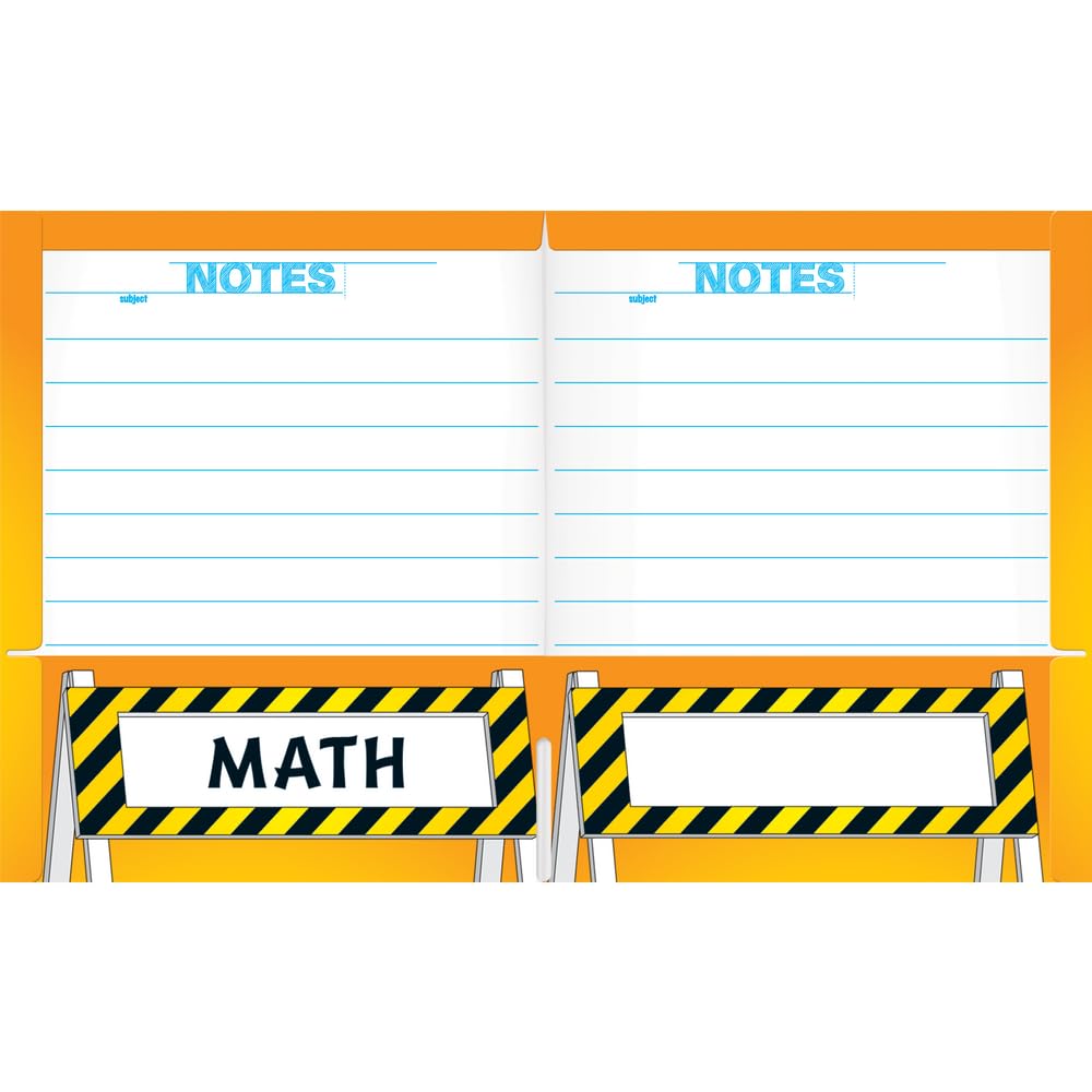 Really Good Stuff Work-in-Progress 4-Pocket Folders - 12 folders - Bulk School Supplies, Take Home Organizer for Students, Classroom Essentials