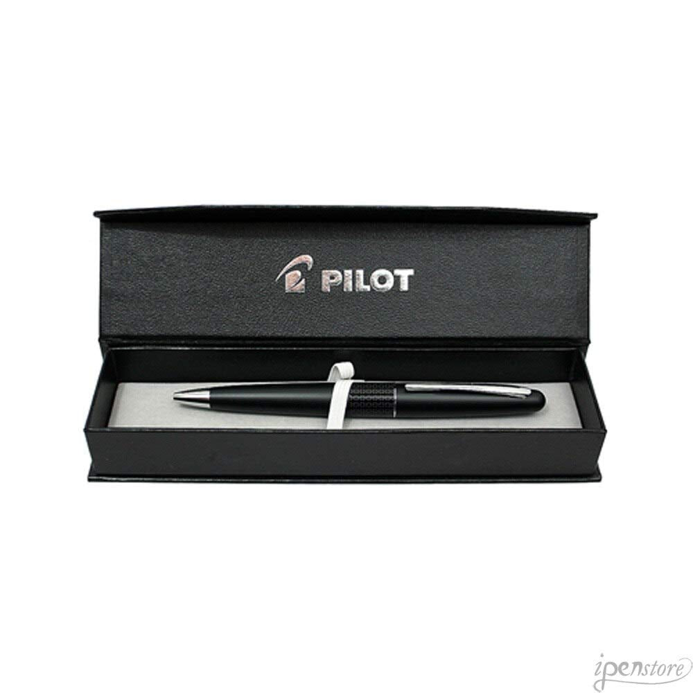 PILOT Metropolitan Collection Ball Point Pen, Black Barrel, Classic Design, Medium Point, Black Ink (91307)