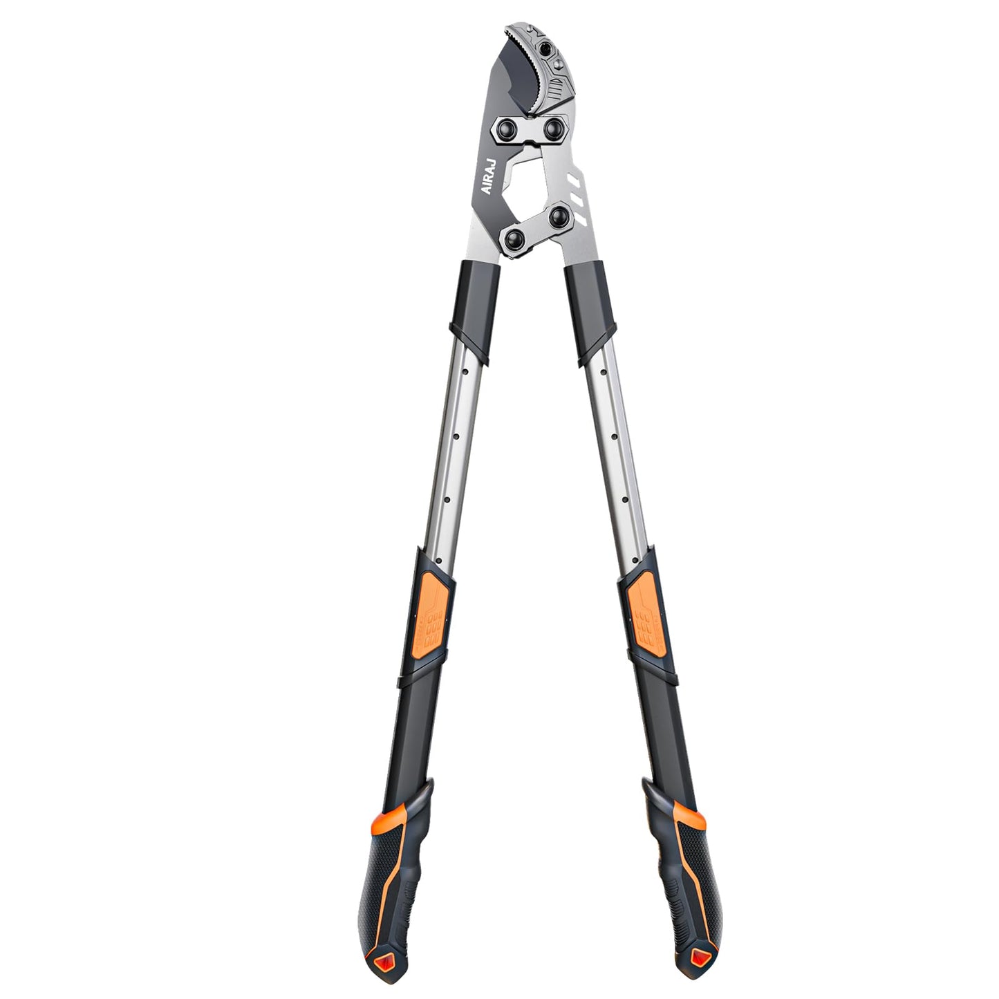 AIRAJ 27-37'' Extendable Anvil Loppers for Tree Trimming Heavy Duty with Compound Action | Branch Cutter with 2” Cutting Capacity | Chops Thick Branches Ease | Garden Lopper Pruning Shears Heavy Duty