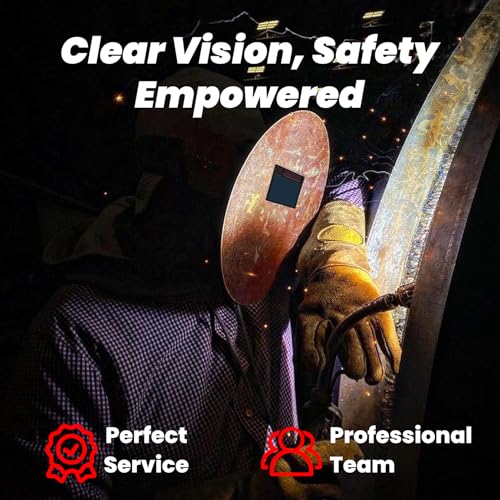 2×4.25 Auto Darkening Welding Lens - Shade 5-13 Adjustability | True Color Welding Lens | Ideal for Pancake & Pipeliner Welding Hoods | Welding Lens 2×4 1/4 (HD)
