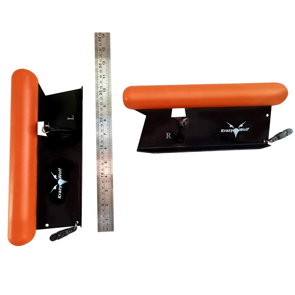 Krazywolf Durable Planer Boards 11`` x 4.5``,1 Port & 1 Starboard
