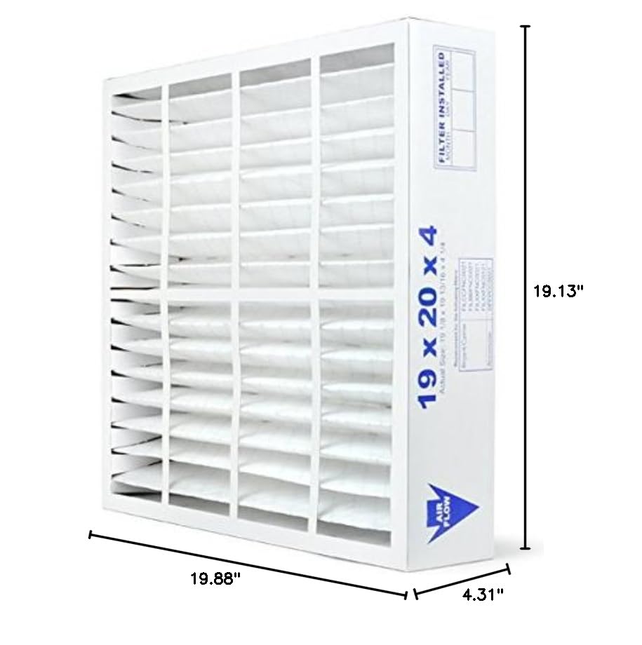 AIRX FILTERS WICKED CLEAN AIR. 19x20x4 MERV 11 HVAC AC Furnace Air Filter Compatible Replacement for Bryant Carrier FILBBFNC0021 FAIC0021A02 FAIC002IA, Allergy 2-Pack, Made in the USA