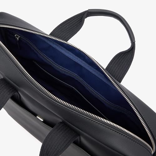 Lacoste Men's Classic Computer Bag, Black Petit Pique, One Size