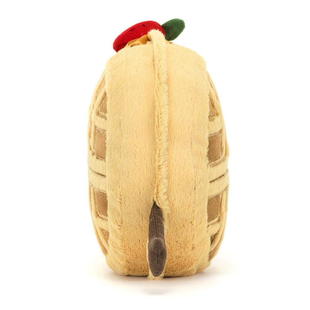 Jellycat Amuseable Rene Waffle, 6 inches - Fun Gift Idea