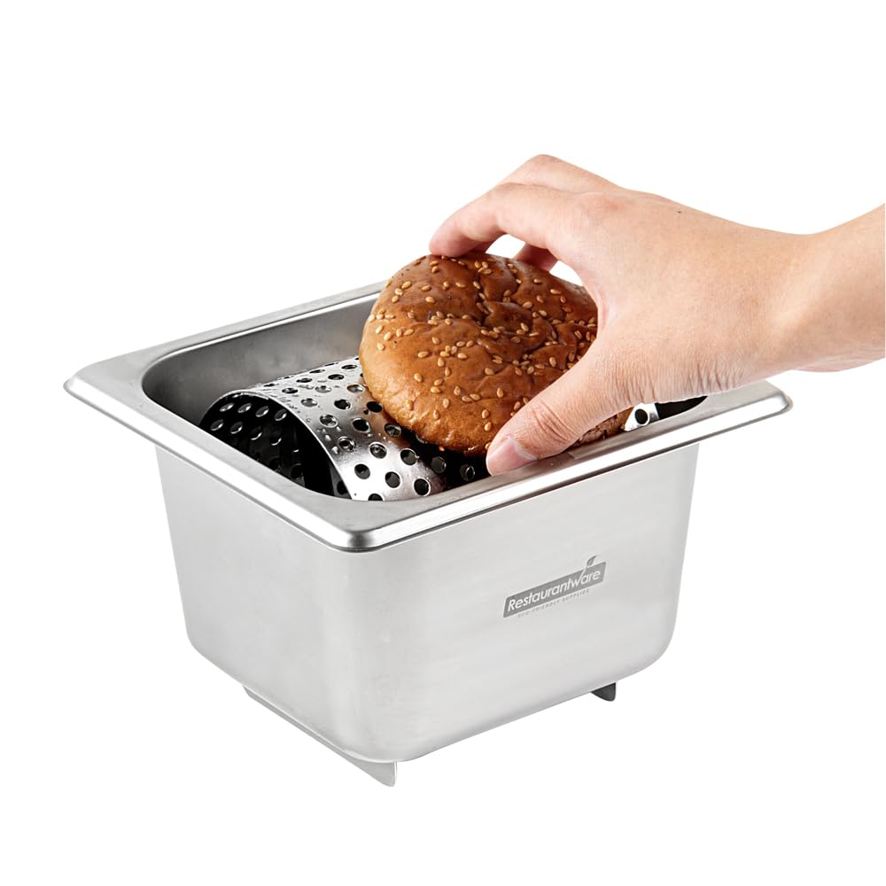 Restaurantware Met Lux Butter Spreader Roller 1 Durable Butter Wheel - Spreads Butter Evenly Raised Bottoms Stainless Steel Butter Roller For Griddle For Butter Sauces Or Oil