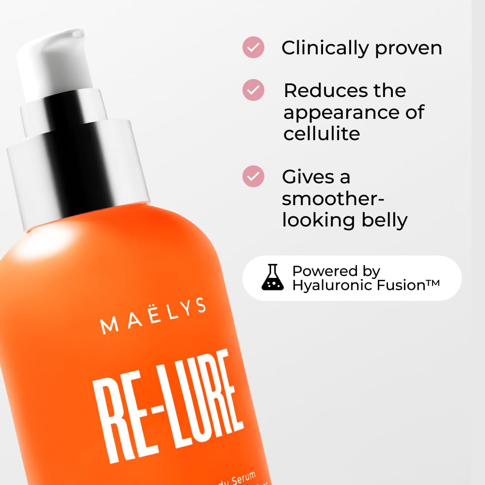 MAËLYS RE-LURE Tight & Tone Body Serum - Hyaluronic Acid Serum for Women - Hydrating Serum Tightens Appearance of Skin for Toned Look