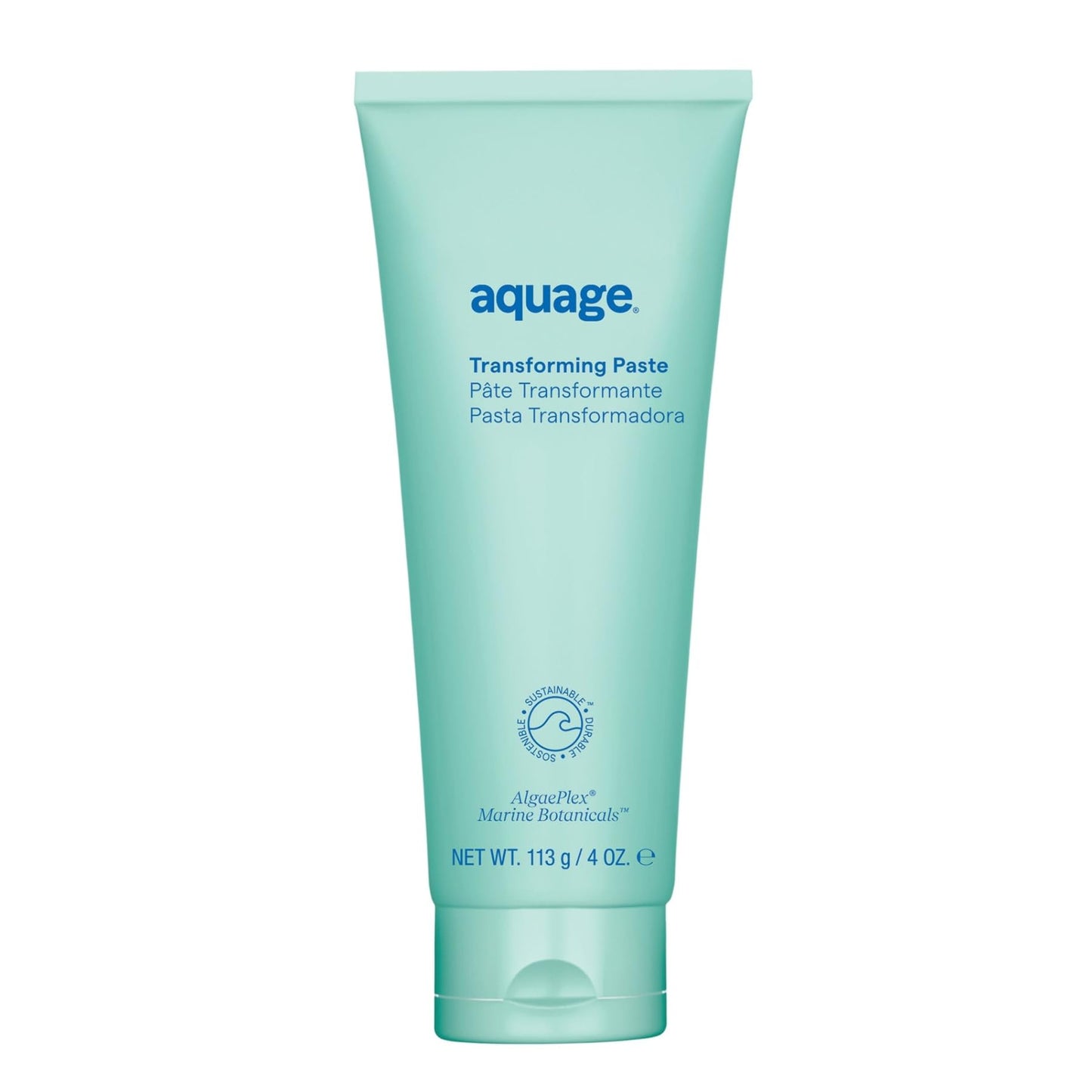 Aquage Transforming Paste, Ultra-Firm Hold Texturizer, Combines Flexibility of a Wax With The Hold of Hairspray, 4 oz.