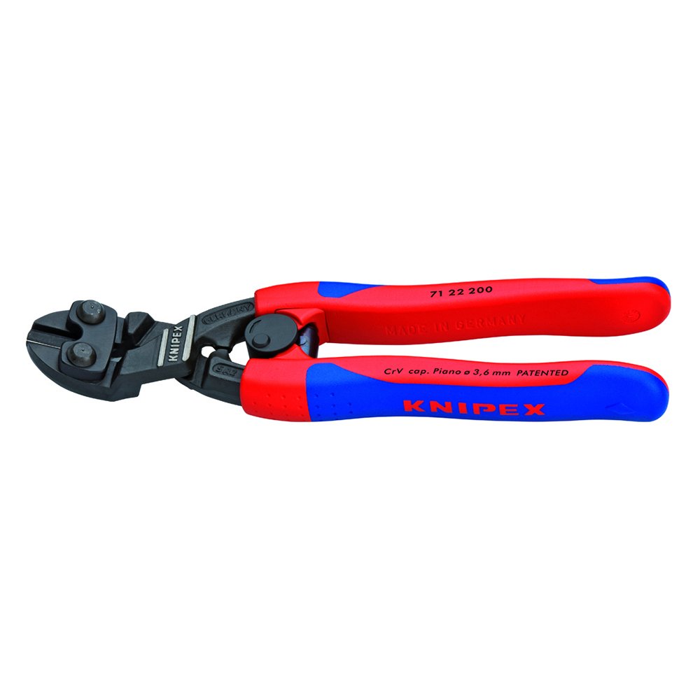 KNIPEX Tools 71 22 200 SBA Angled CoBolt Cutters, 8-Inch