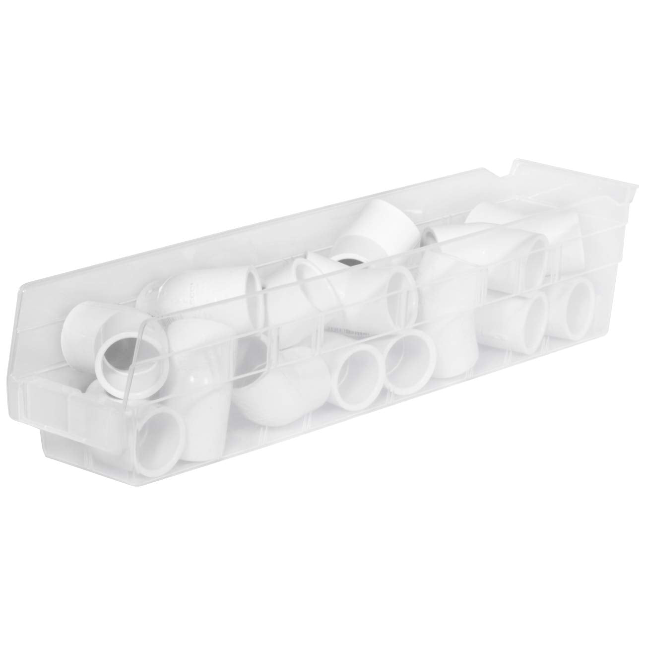 Akro-Mils Plastic Storage Bins and Dividers Bundle (12-Pack) | Organize Your Closet, Kitchen, or Pantry