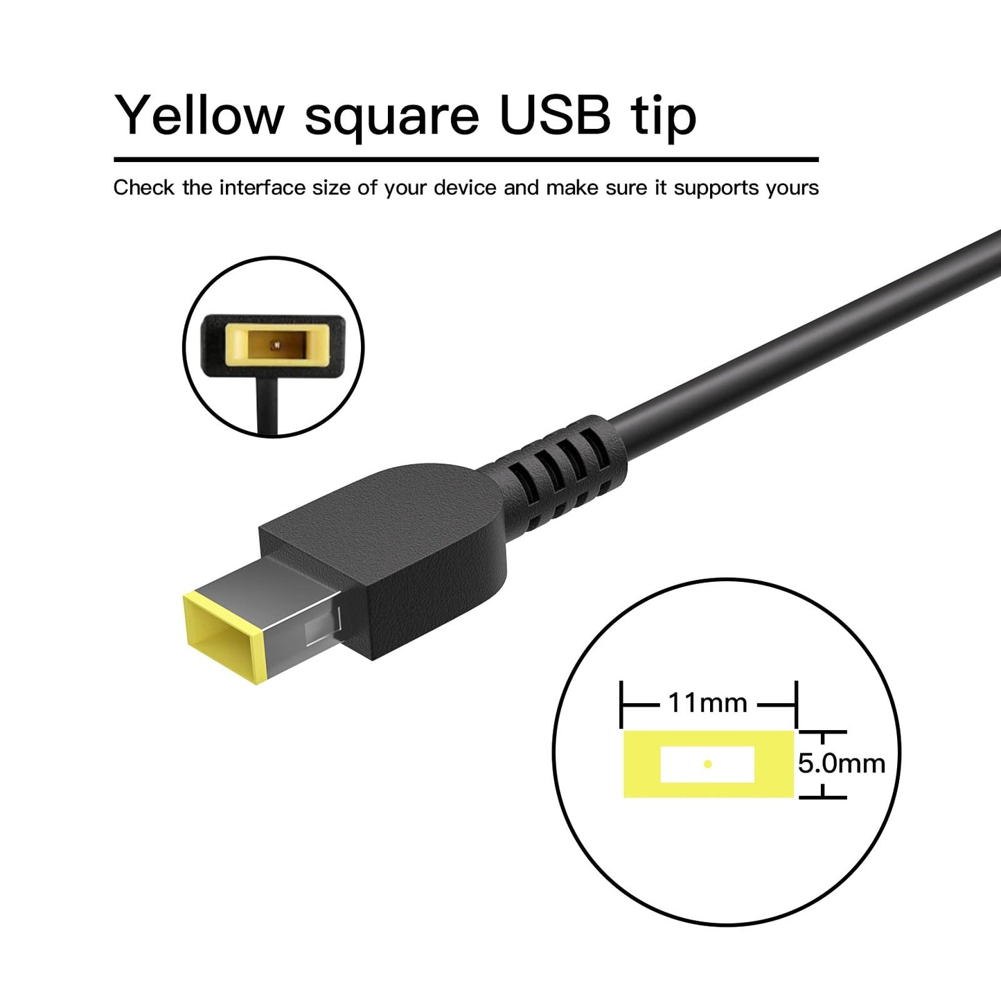 170W 20V 8.5A Laptop Charger Replacement for Lenovo Thinkpad P50 P51 P52 P53 P70 P71 P73 W540 W541 T540P P15 P17 P15V P15G T15G T15P P1 Power Adapter Supply Cord