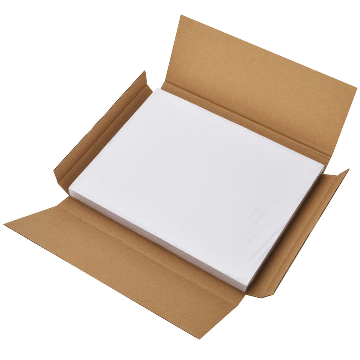 Coopaty Half Sheet Shipping Labels 8.5" x 5.5" Sticker Labels for Laser & Ink Jet Printers, 2 Per Page Self Adhesive Mailing Labels for Packages (500 Sheets, 1000 Labels)