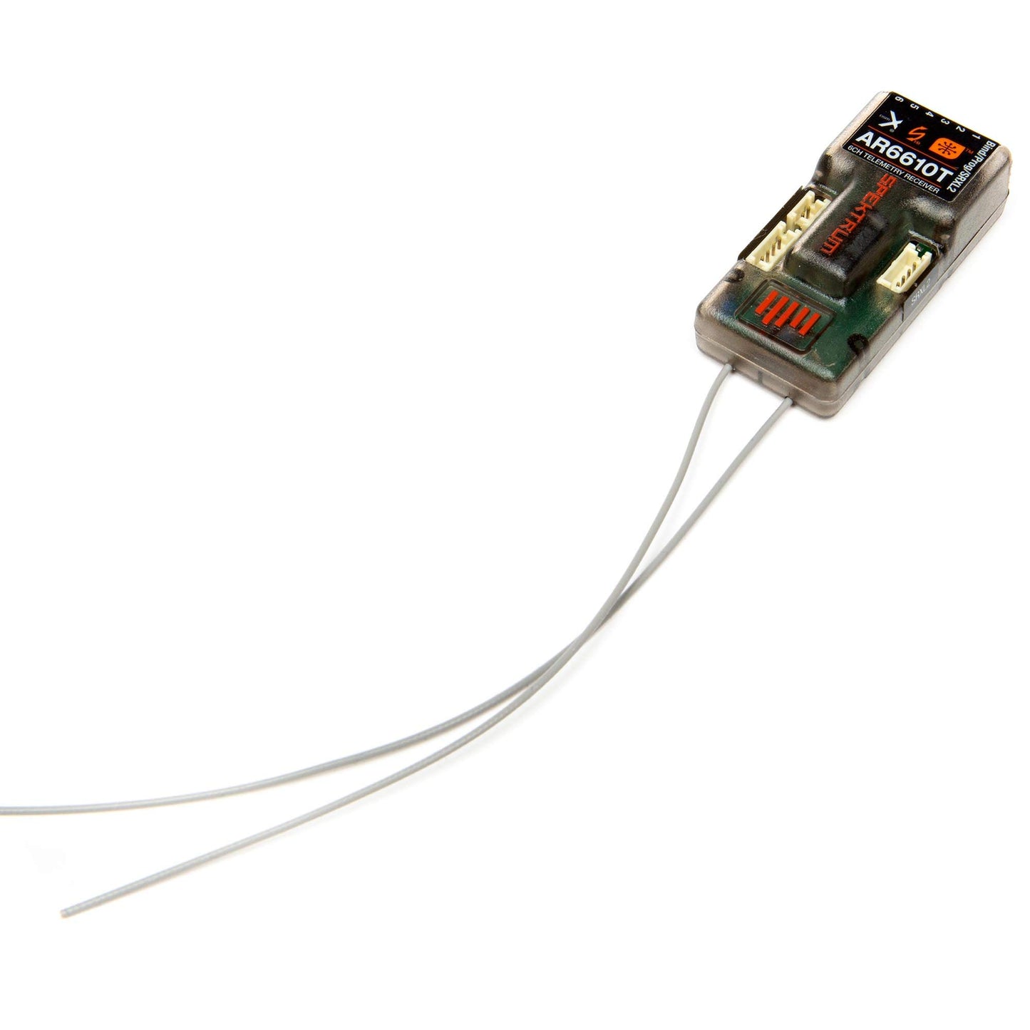 Spektrum AR6610T DSMX 6-Channel Telemetry Receiver, SPMAR6610T Small