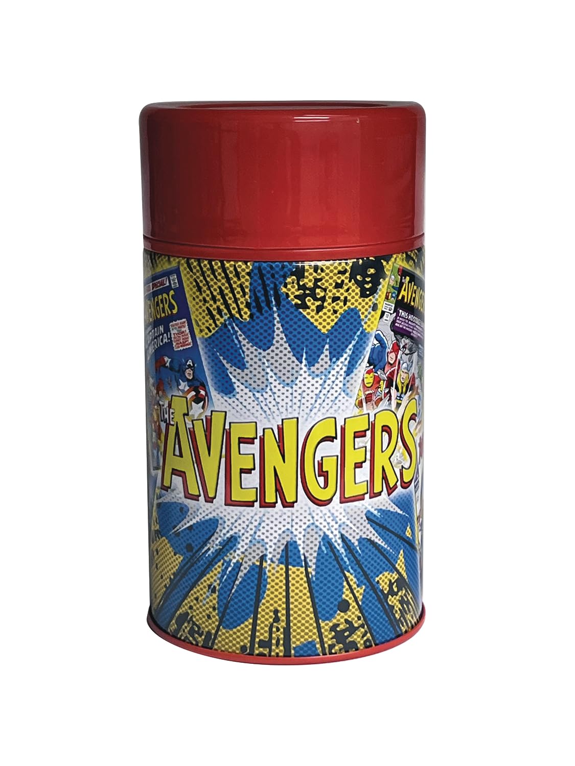 Avengers Assemble Tin Titans Previews Exclusive Lunch Box with Beverage Container