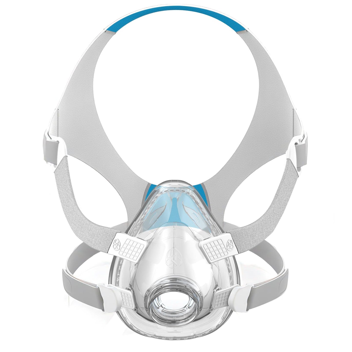 AirFit F20 Replacement Mask Set Large - Includes Mask Cushion, Headgear, Frame & Clips - F20 Full Face Masks Accessories Supplies(L)