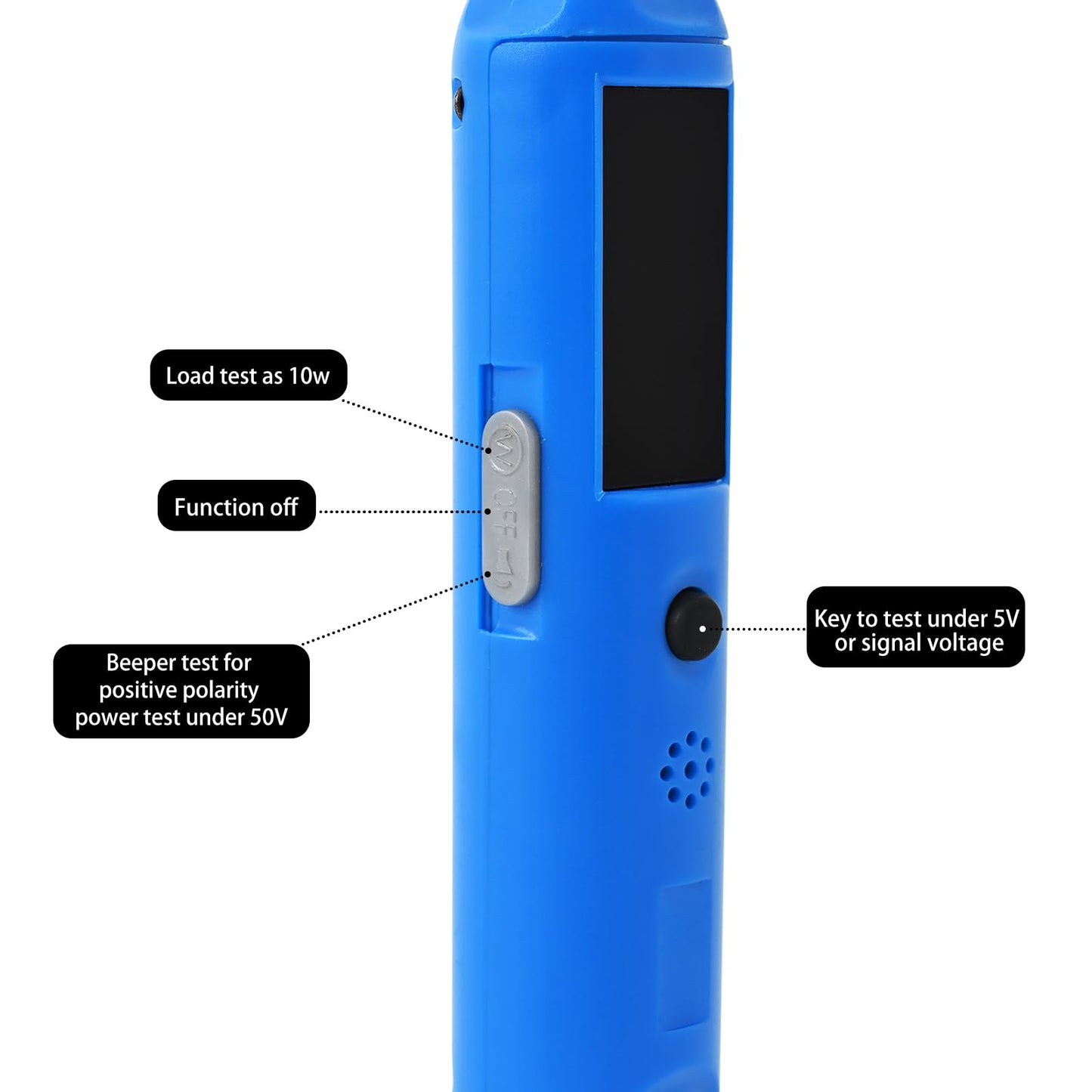 LBGNSZ LZ880 0-80V Multifunctional Test Light Automotive, 12V Digital Tester Probe with Voltmeter, 12 Volt Auto Fuse Car Voltage Electrical LED Circuit Tester