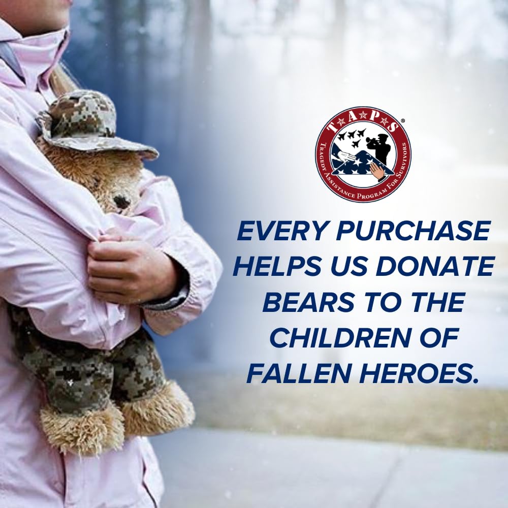 Nurse Hugs-a-Lot Teddy Bear by ZZZ Bears, Gift for Kids & Adults in The Hospital, Nursing Students & Healthcare Heroes, Get-Well-Soon Bear for Surgery Recovery