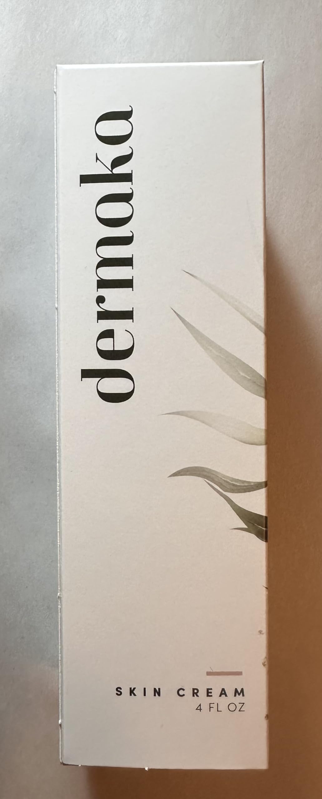 Dermaka Skin Cream 4 oz. All-Natural Skin Cream- Formulated by a surgeon to aide in healing damaged skin. Moisturizing Lotion helps issues that may cause skin irritation.