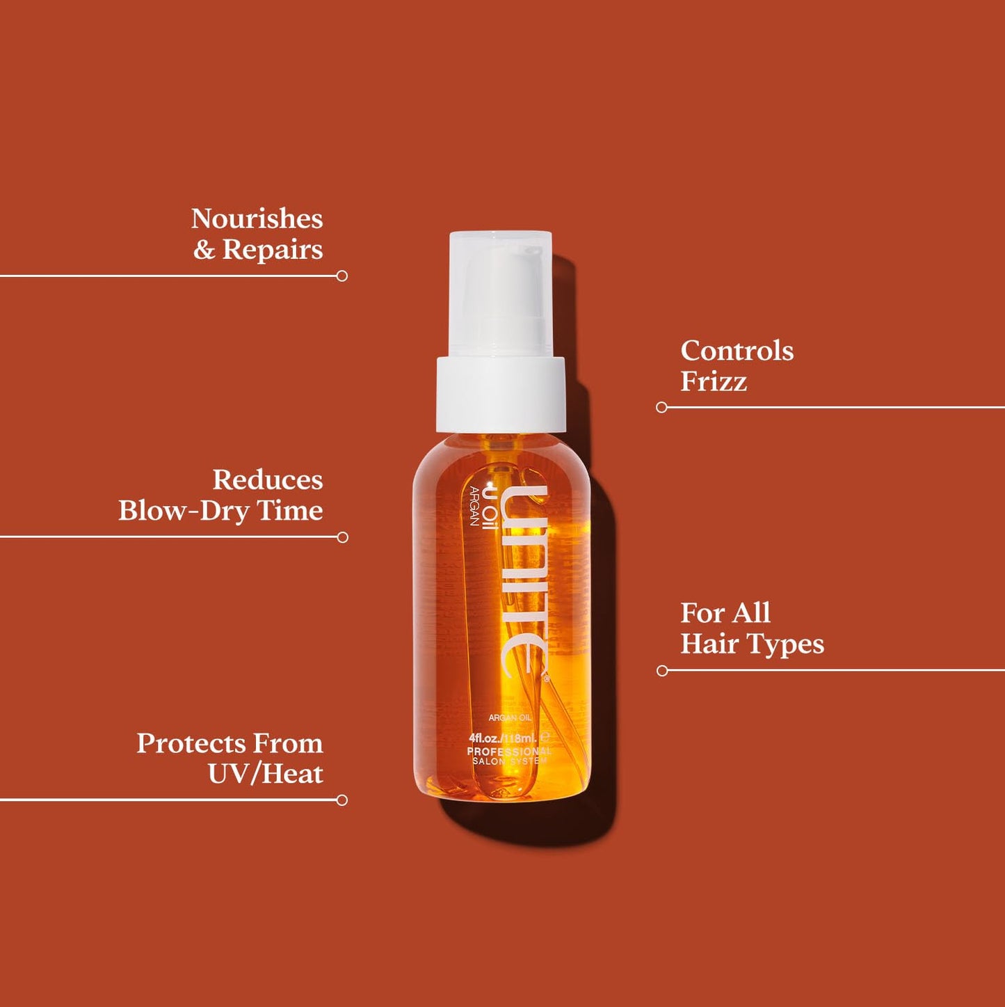 UNITE Hair U Oil - Argan Oil, 4 fl. Oz