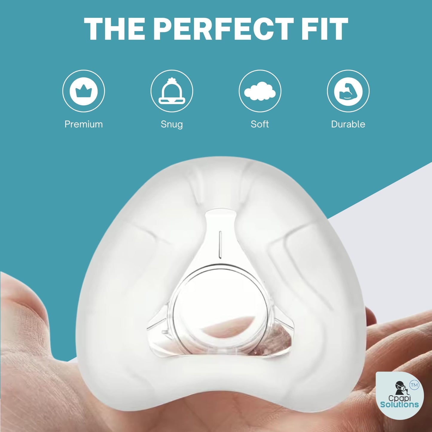 2 Pack Replacement Cushion Compatible with N20 (Medium) AirFit AirTouch CPAP Nasal Mask, Premium and Snug Fit, Soft and Durable Material, Covers Nose (Medium)