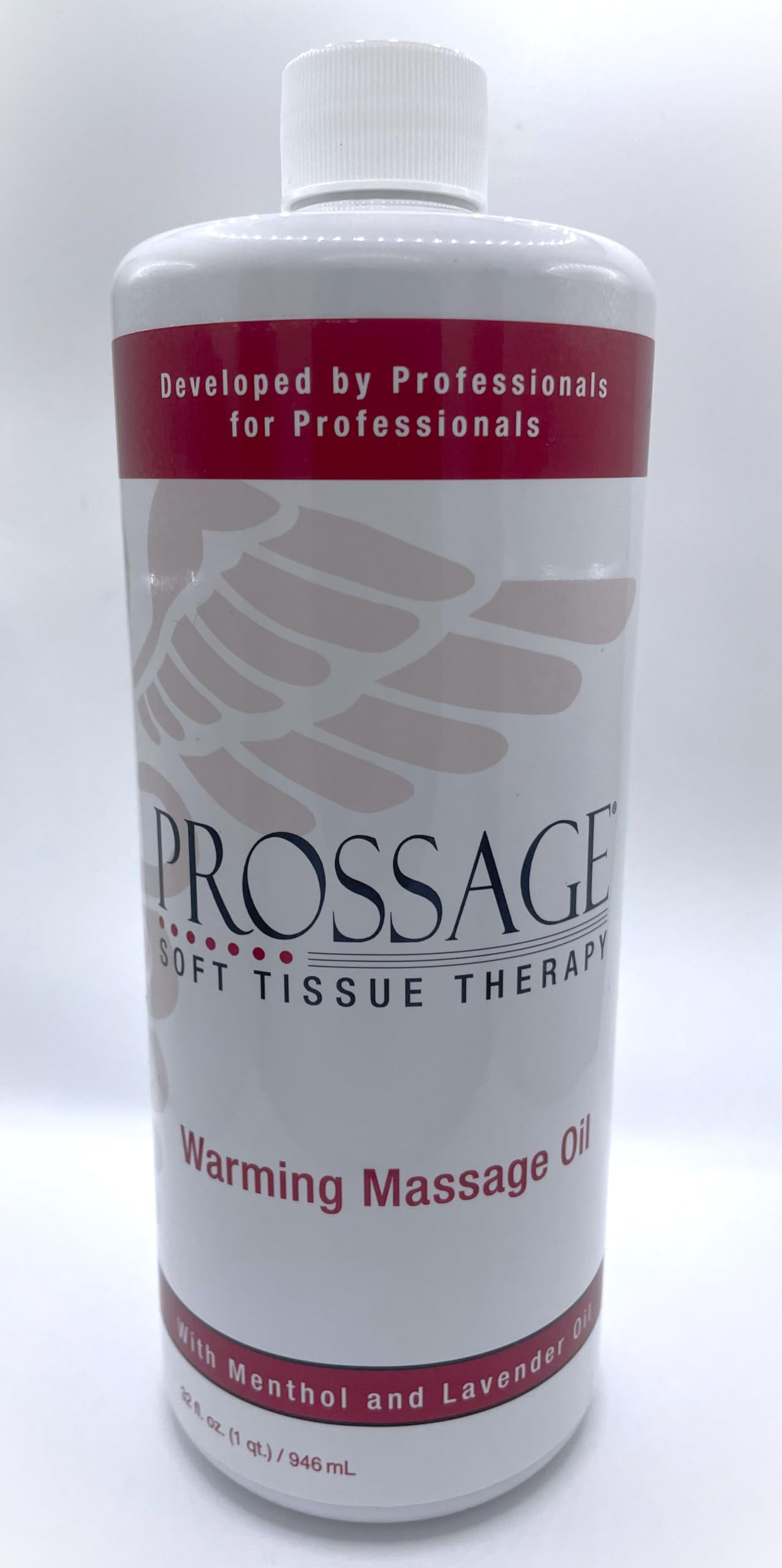 Prossage Heat Warming Relief Massage Oil for Therapuetic Massages, Deep Tissue Massages, and Aromatherapy, Topical Reliever, 32 Ounce Bottle