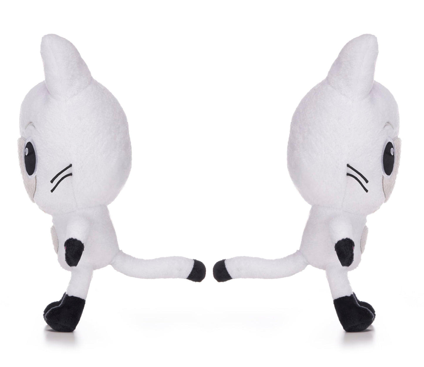 Posh Paws 50105 Gabby's Dollhouse 25cm (10-inches) Pandy Paws Character Soft Plush Toy, White