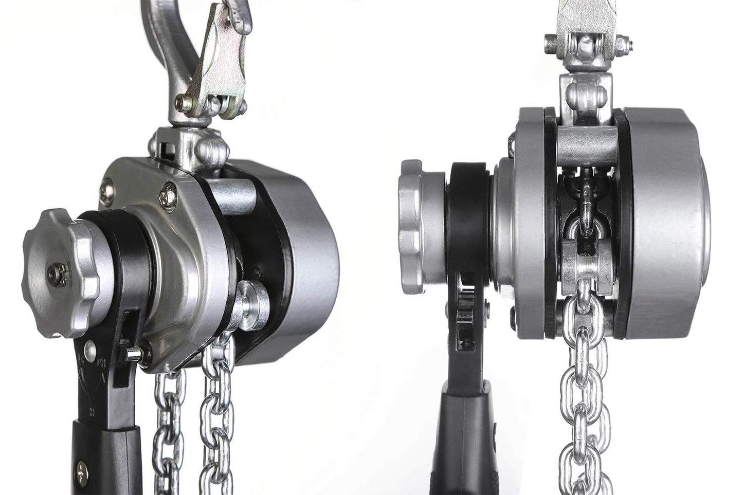 Amarite Mini Lever Chain Hoist 1/2 ton,Small Come Along 1100 lbs 5ft Lift ,Weighs just 5.8 pounds