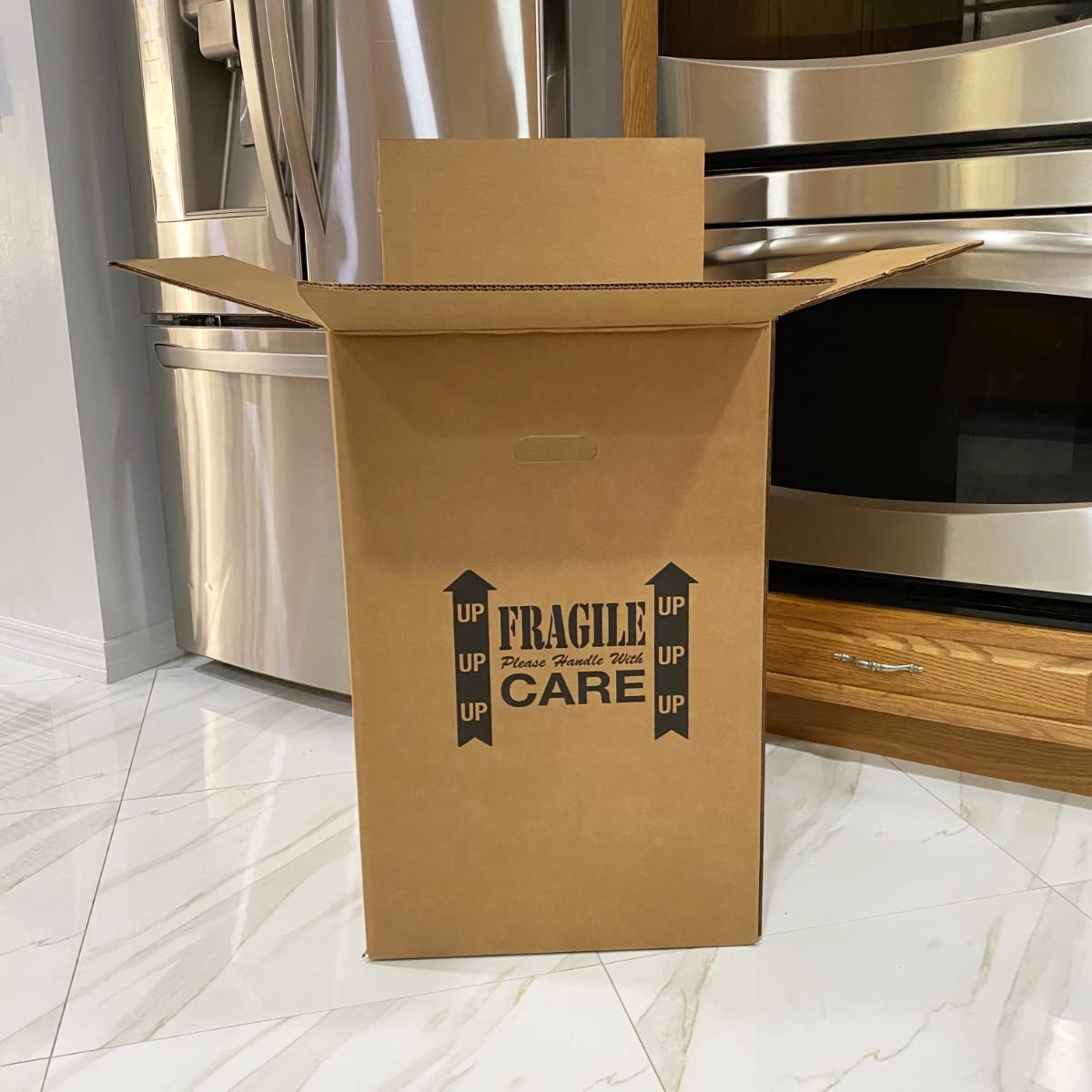 Uboxes 4 Kitchen Moving Boxes Double Wall 18x18x28" boxes,BOXBUNDKIT04