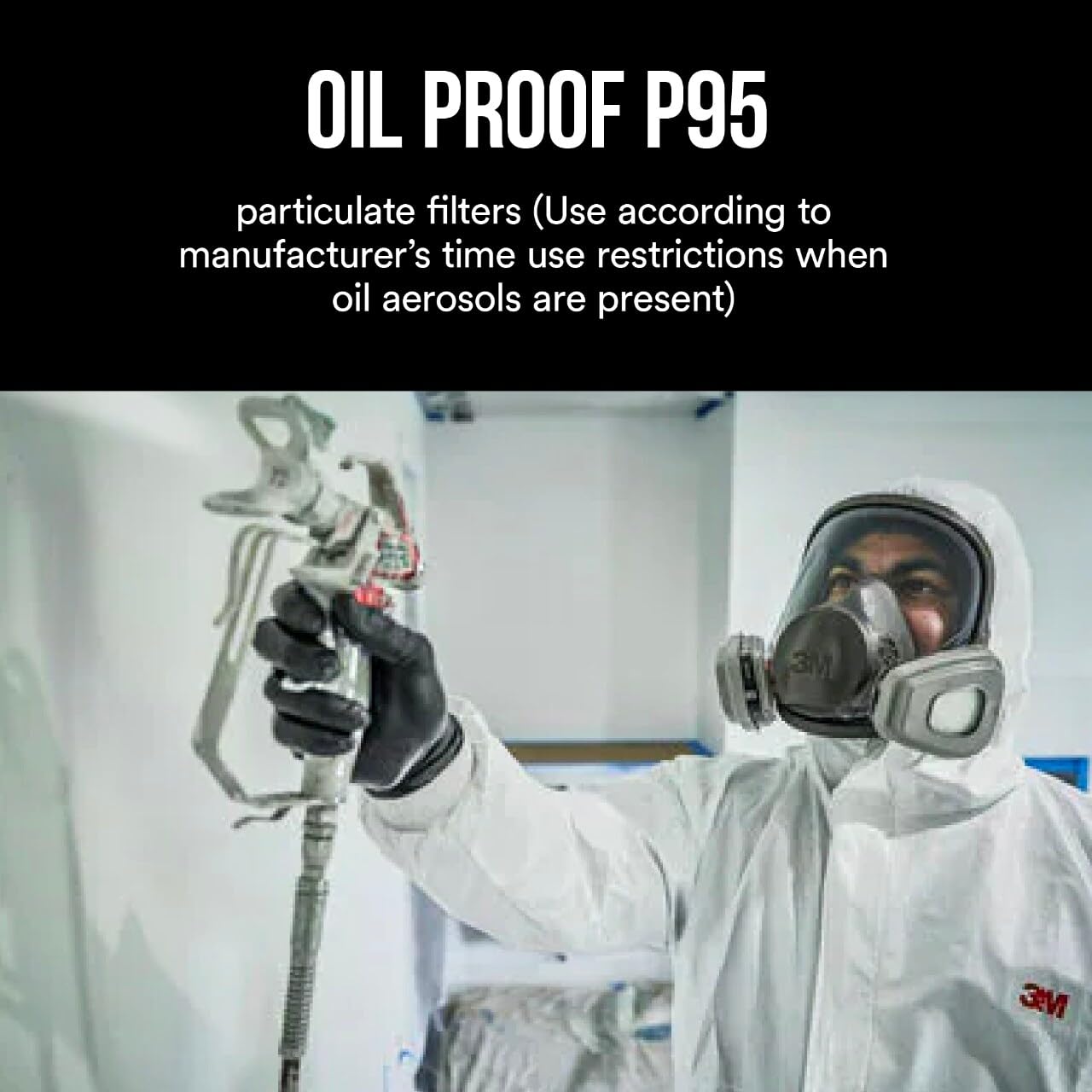 3M Organic Vapor Performance Cartridge, 3 Pairs, For Use With 3M 6000, 6500 & 7500 Series Facepieces, NIOSH-APPROVED OV For Use Against Certain Organic Vapors, Easy-To-Attach Design (6001P3-DC)