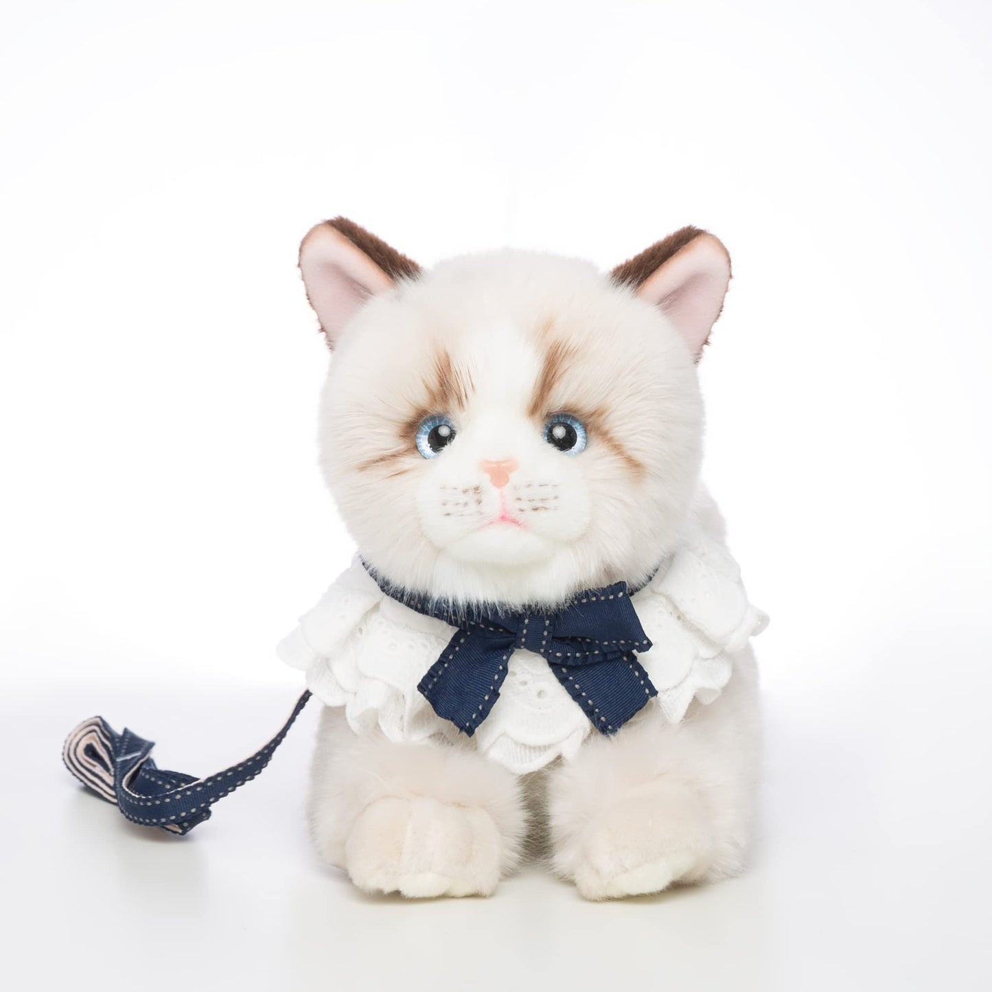 CU-MATE 20'' Gray Ragdoll Cat Stuffed Animal Toys Dolls,Cute Handmade Plush Toy Ann Baker Cat Birthday Gifts Present for Boys and Girls