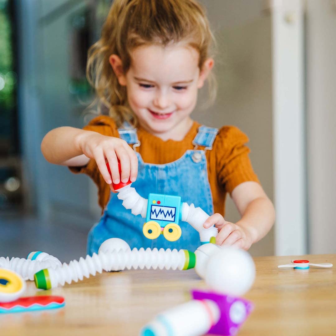 SmartMax - Roboflex, Magnetic Discover Play Set, 12 pieces, 3+ Years