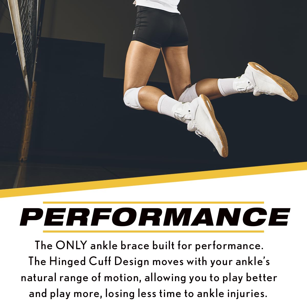 Ultra Zoom - Ankle Braces for Men and Women - Ankle Support for Injury Prevention and Recovery - Ankle Stabilizer with Custom Form Fit and 100% Mobility - Ankle Protector for Athletes of All Sports