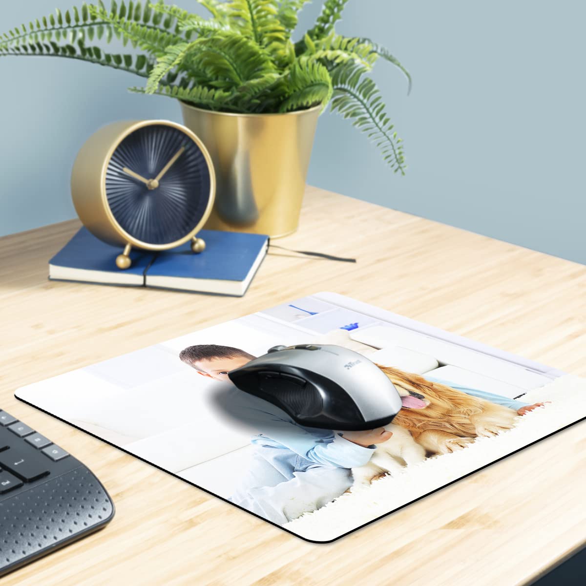 80 Pcs Sublimation Mouse Pads Blanks White Mouse Mat Bulk for Sublimation Transfer Heat Press Printing DIY Crafts Mousepad for Custom with Non Slip Bottom, 24x20x0.2cm