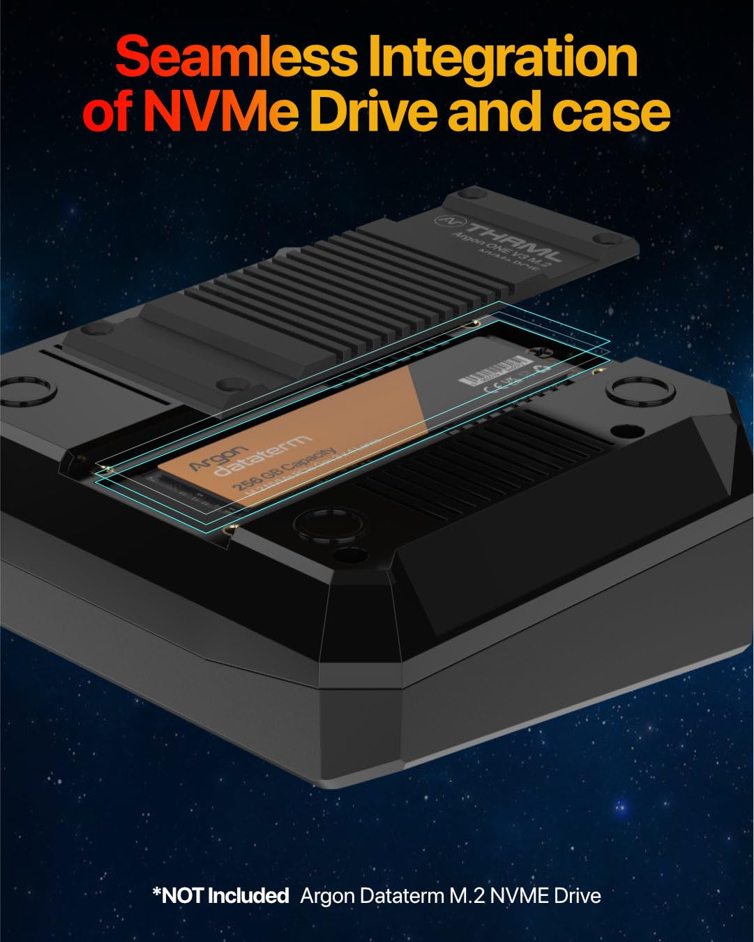 Argon ONE V3 M.2 NVME PCIE Case for Raspberry Pi 5
