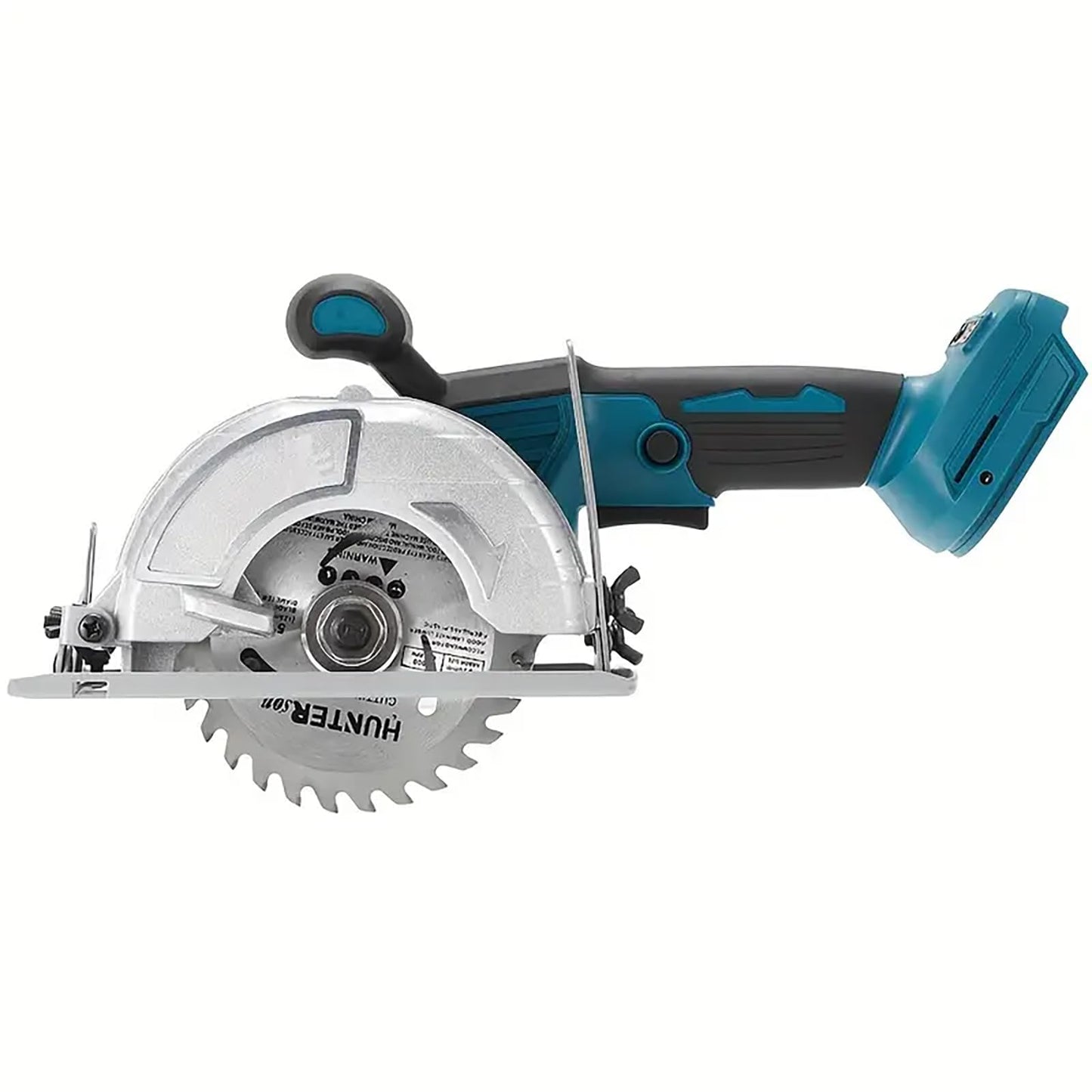 5 Inch Brushless Cordless Circular Saw with 4000mAh Battery,6500 RPM Compact Circular Saw,20mm Arbor with 1 TCT 30T Wood Blade and Scale Ruler