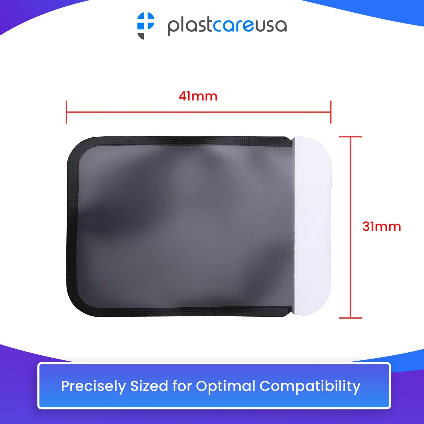1000 Dental X-Ray Barrier Envelopes (Size 2) - Disposable Protective Sleeves for Digital Phosphor Plate Imaging Sensor - Dental Phosphor Plate Envelope (10 Boxes) by PlastCare USA