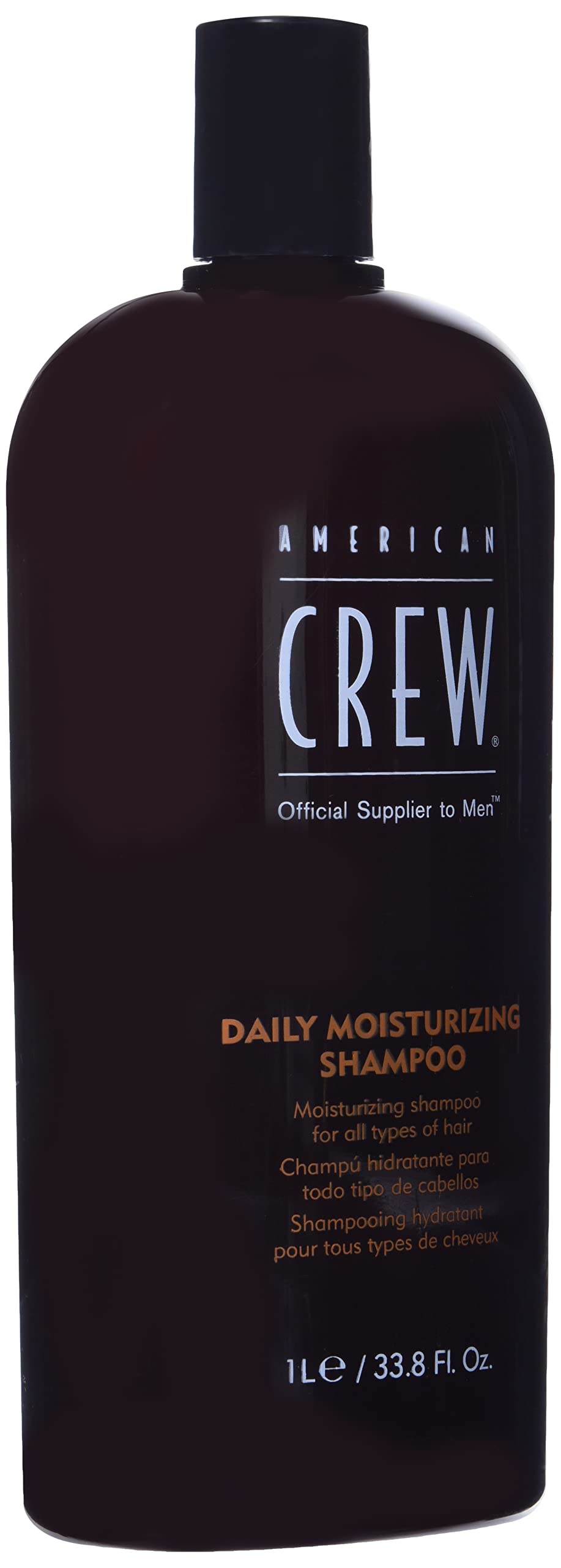 American Crew Men's Shampoo, Moisturizing Shampoo for Oily Hair, 33.8 Fl Oz