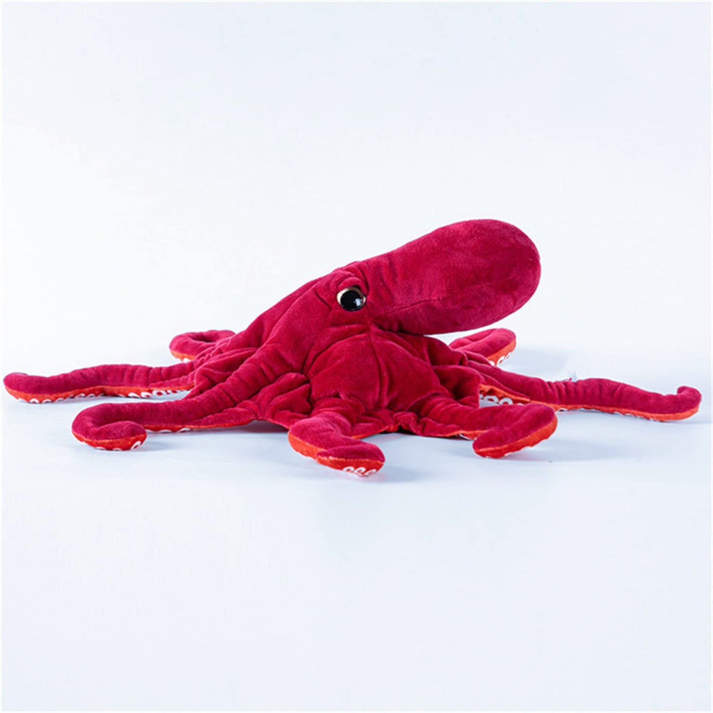 Cute Octopus Plush Toy - Super Lovely Red Soft Real Life Octopus Giant Realistic Stuffed Animal Toys, Deep Sea Creeping Animal Octopuses Plush Toys (32inch)