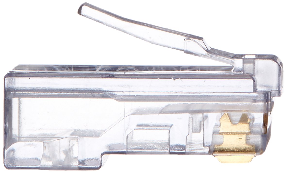 Platinum Tools 100003B EZ-RJ45 Cat5e Connector, 100-Pack