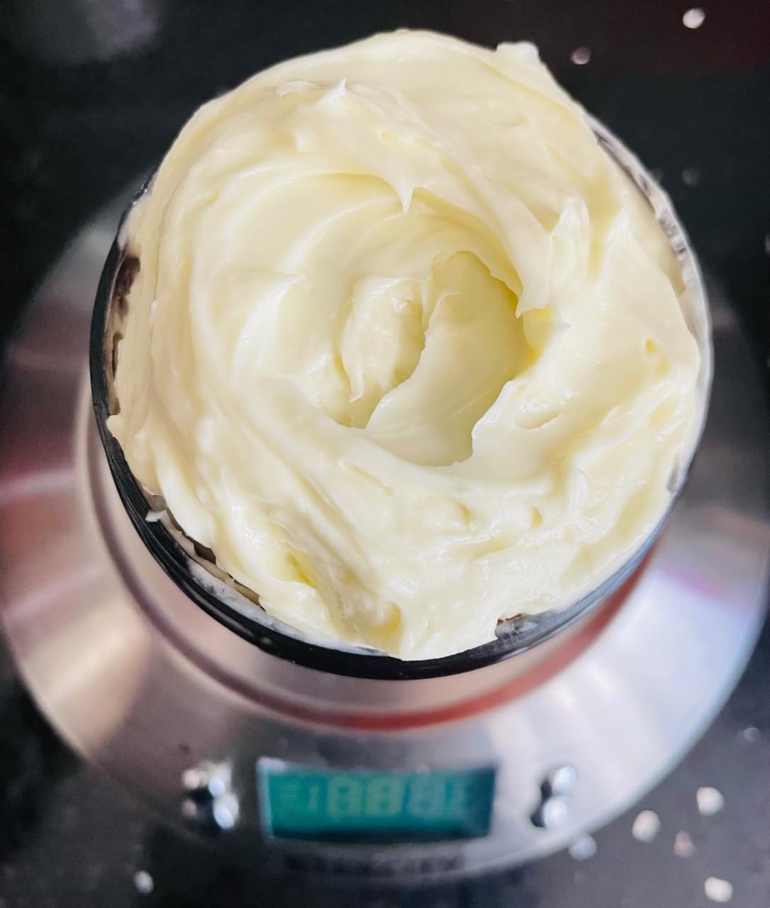 Mango Butter 2 LB by Oslove Organics -Pure, Natural, Hand -packed, Fresh & Fluffy in DIY mixes | Obtained from Mango seeds | Use for DIY leave in conditioner, Salves, Body Butter, Lotions & Soaps