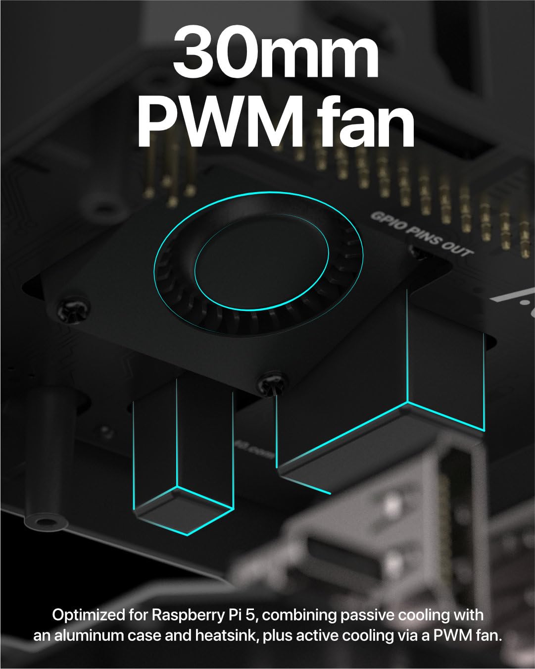 Argon ONE V3 M.2 NVME PCIE Case for Raspberry Pi 5