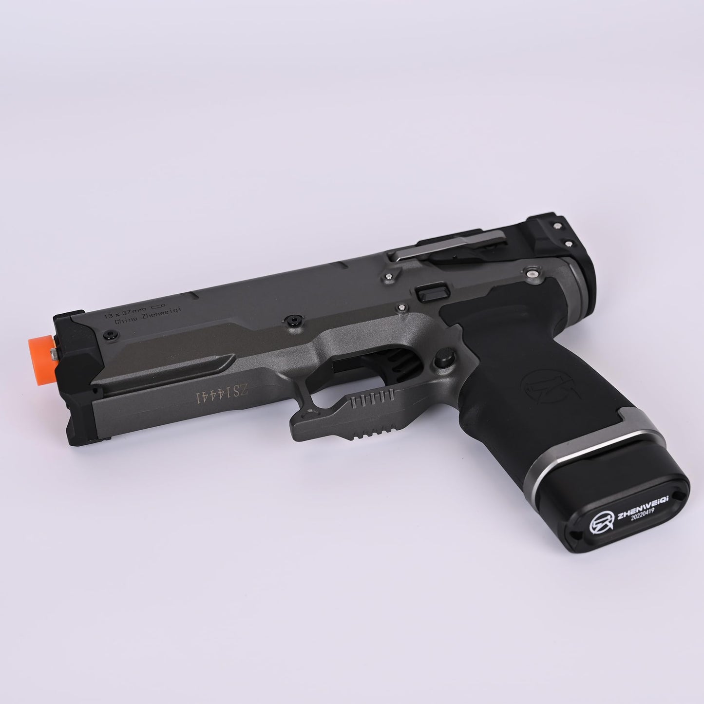 Zhenweiqi FIRE Rat Soft Dart Blaster, High Precision Foam Dart Launcher, Half Length Compatible