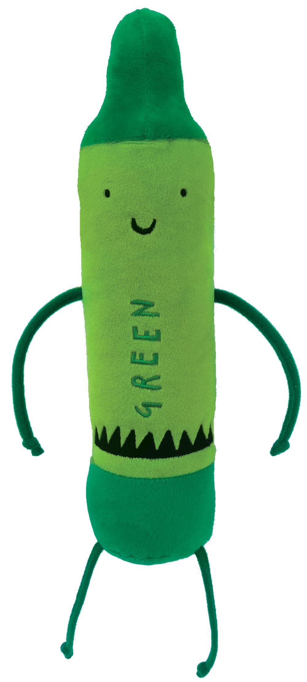 Merrymakers The Day The Crayons Quit Plush Figure, Green, 12-Inch