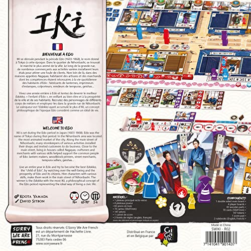 Iki | Strategy Game for Teens and Adults | Ages 14+ | 2 to 4 Players| 60 Minutes